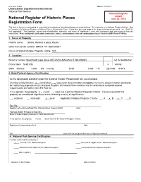 National Register Nomination