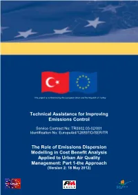 Technical Assistance for Improving Emissions Control the Role Of