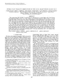 Hubble Space Telescope Observations of the Local Group