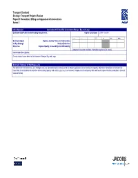 Part 1 Appraisal Summary Table