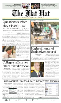 Questions Surface About Lost $12 Mil