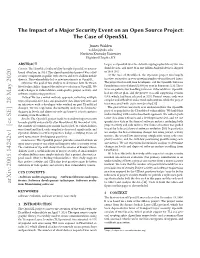 The Case of Openssl