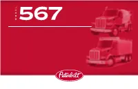 2021 Model 567 Operators Manual