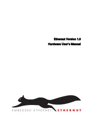 Ethernut 1.3 Rev-G Hardware Manual