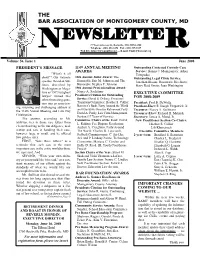 NEWSLETTER Charles B