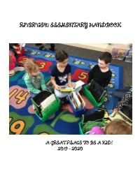 Riverview Elementary Handbook