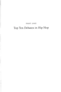 THE HIP HOP WARS Executives Will Read This Book, See Themselves As Part of the Solution, and Work Harder to Develop Community-Enabling Ways to Stay in Busi- Ness