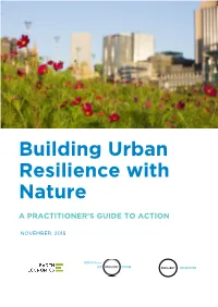 Building Urban Resilience with Nature