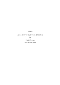 Common SUMMARY of PRODUCT CHARACTERISTICS for Fucidin® H