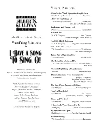 I Have a Song to Sing O! Program.Pdf