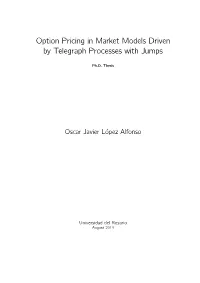 Option Pricing in Market Models Driven by Telegraph Processes with Jumps