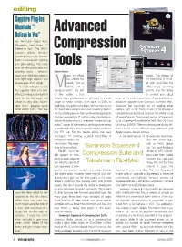 Advanced Compression Tools