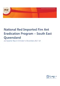 National Red Imported Fire Ant Eradication Program