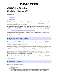 ONIX for Books Codelists Issue 47
