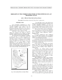 Research on the Current Structure of the Ichthyofauna of the River Vâlsan
