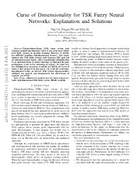 Curse of Dimensionality for TSK Fuzzy Neural Networks