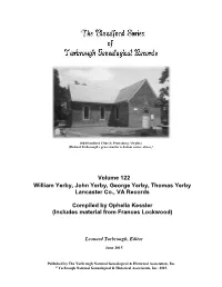 Includes Material from Frances Lockwood)