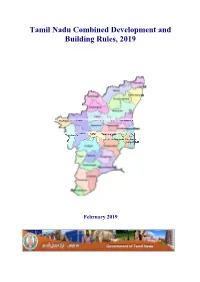Tamil Nadu Combined Development and Building Rules, 2019