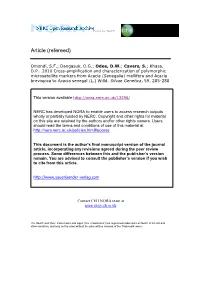 Article (Refereed)