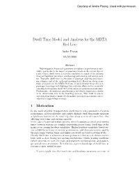 Dwell Time Model and Analysis for the MBTA Red Line
