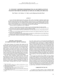 Ocean Drilling Program Initial Reports Volume