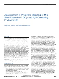 Advancement in Predictive Modeling of Mild Steel Corrosion in CO2- and H2S-Containing Environments
