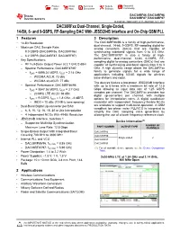 And 9-GSPS, RF-Sampling DAC with JESD204B