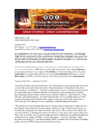 For Immediate Release