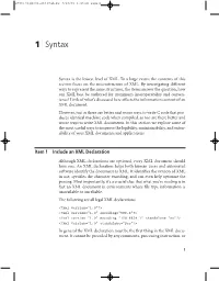 Item 1: SYNTAX