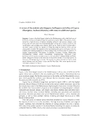 A Review of the Endemic Planthoppers, Leafhoppers and Allies of Cyprus (Hemiptera: Auchenorrhyncha), with Notes on Additional Species