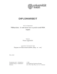 Diplomarbeit