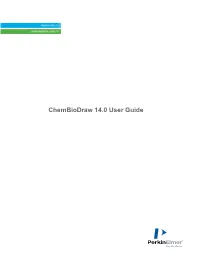 Chembiodraw V14 User Guide
