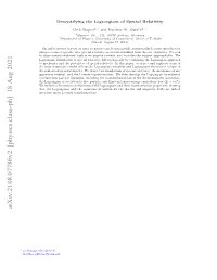 Arxiv:2108.07786V2 [Physics.Class-Ph] 18 Aug 2021