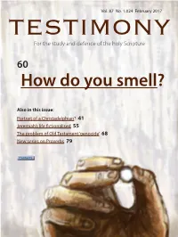 For the Study and Defence of the Holy Scripture