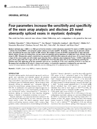 Four Parameters Increase the Sensitivity and Specificity of The