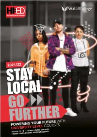 Powering Your Future with University Level Courses 2021/22
