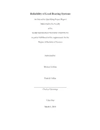 Reliability of Load Bearing Systems