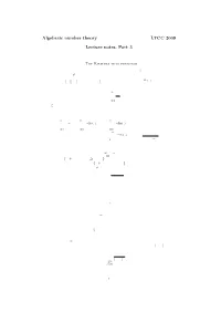 Algebraic Number Theory LTCC 2008 Lecture Notes, Part 3