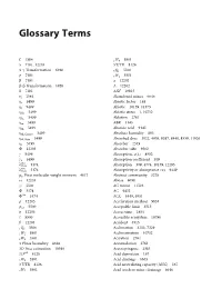 Glossary Terms