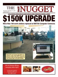 More Than 100 Work Stations Replaced at NAITSA Computer Commons
