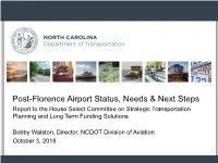 NC Transportation Powerpoint Template 16X9