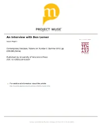 Rogers an Interview Excerpt