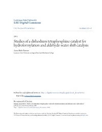 Studies of a Dirhodium Tetraphosphine Catalyst for Hydroformylation And