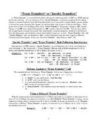 “Texas Transfers” Vs “Jacoby Transfers”