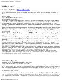 Child Welfare Initiative Falkd Item 5 "Media Coverage"