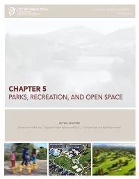 Chapter 5: Parks, Recreation, and Open Space