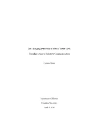 The Changing Depiction of Prussia in the GDR