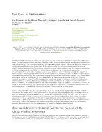 Discrimination & Exploitation Within the Context of the Global