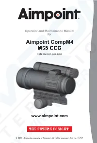 For Aimpoint Compm4 M68