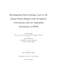 Investigating Parton Energy Loss in the Quark-Gluon Plasma with Jet-Hadron Correlations and Jet Azimuthal Anisotropy at STAR